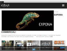 Tablet Screenshot of expona.hu